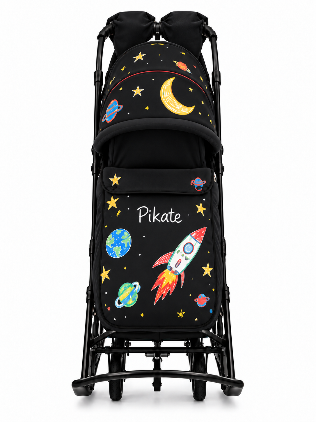 Санки-коляска PIKATE ART «Космос» до 3 лет Санки-коляска PIKATE ART «Космос» до 3 лет